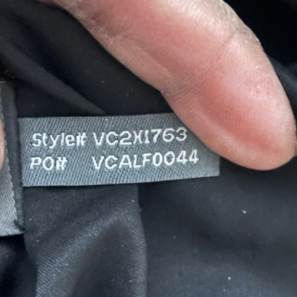 Vince Camuto Elegant Multicolor Women's faux wrap Dress size 8 pre owned V neck - Picture 11 of 13